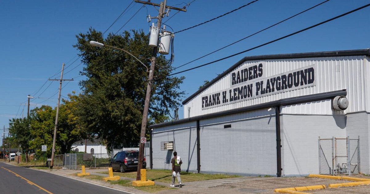 The gym at Frank H. Lemon Playground, 1307 Causeway Blvd